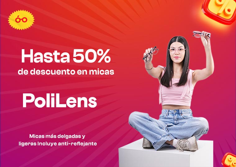 VDV Lentes Micas Con 50 De Descuento Polilens